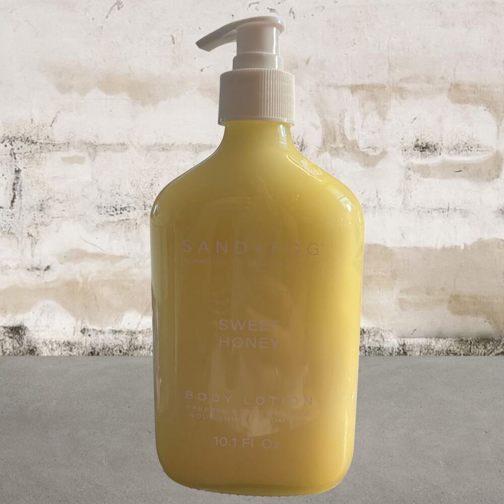 Sand + Fog Sweet Honey 10.1oz Body Lotion NEW